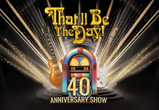 Duke box with lights shining behind.