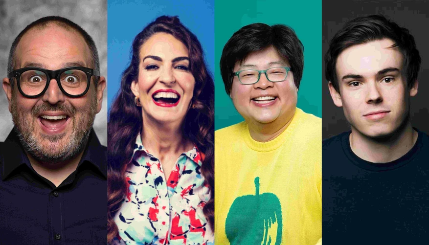 (R-L) Justin Moorhouse, Esther Manito, Kuan-wen Huang and Rhys James.