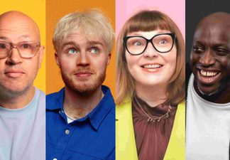 (L-R) Sam Avery, Finlay Christie, Nina Gilligan, Emmanuel Sonubi.